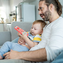 Load image into Gallery viewer, Koolbitz Interactive Musical Rec TV Remote Toy for Toddlers – Educational Multi-Language Learning Toy with Light and Sound Effects – Sensory Toys Perfect for Babies and Toddlers