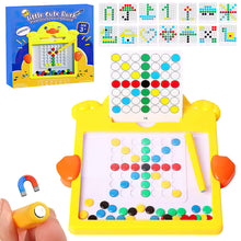 Load image into Gallery viewer, Koolbitz Magnetic Bead Art Board Multicolor Creative Drawing Set for Kids with Magnetic Pen & Pattern Cards - Engaging & Educational Preschool Toy Creativity Development