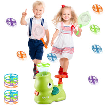 Load image into Gallery viewer, Koolbitz Interactive Flying Disc Launching Game for Kids Fun Outdoor Activity with 8X Disc Launcher and 2X Catch Nets - Safe and Durable Toy for Garden Play, Kids Summer Toy Ages 3+