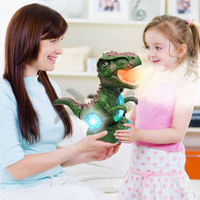 Load image into Gallery viewer, Koolbitz Interactive Dinosaur Toy with Mist Spray, Roar Sound Music, Lights - Multifunctional Moving Dinosaur for Imaginative Play Educational Prehistoric Play Set for Children Ages 3+
