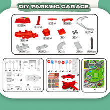 Load image into Gallery viewer, Koolbitz Kids Car Parking Lot 4 Floors of Parking Lot Pretend Play Toy for Children Educational Signs & Light Sound with Lift Parking Toy Indoor Perfect Parking Play Toy for Boys & Girls