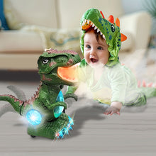 Load image into Gallery viewer, Koolbitz Interactive Dinosaur Toy with Mist Spray, Roar Sound Music, Lights - Multifunctional Moving Dinosaur for Imaginative Play Educational Prehistoric Play Set for Children Ages 3+