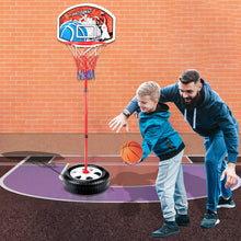 Load image into Gallery viewer, Koolbitz Adjustable Junior Basketball Hoop with Ball Portable Basketball Hoop for Kids Teenagers Youth and Adults with Large Base Stand Goals Indoor Outdoor Play