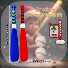 Load image into Gallery viewer, Kids 54CM Baseball Bat and Ball Foam 2PCS Baseball Bat Set for kids and Toddlers, Safe Play Outdoor Training, Lightweight, Soft Grip, Random Colour