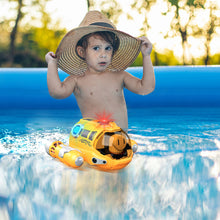 Load image into Gallery viewer, Kids Yellow Motorboat Toy Remote Control Motorboat with Spray Playset for Children Swimming Pool Boat for Boys & Girls Outdoor Water Fun Play Motorboat Toddlers Gift