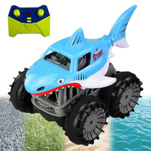 Load image into Gallery viewer, Koolbitz Kids Small Shark Car Toy 360° Rotation Shark Truck Car for Children Friction Powered Vehicle Toy for Boys & Girls Indoor Animal Stunt Car Truck Playset Gift for Toddlers