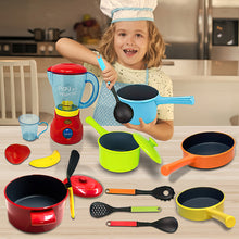 Load image into Gallery viewer, Koolbitz Kitchen Playset Toy Simulation Juicer Blender Set Cooking Pretend Play Set Fruit Food