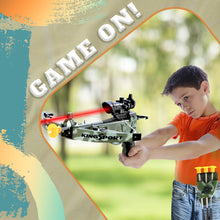 Load image into Gallery viewer, Kids Archery Bow and Arrows Toy Set with Target, Kids Practice Cross Bow, Girls, Boys Toy Archery Set Fun Sport Game with 3 Durable Suction Cup Arrows Perfect for Indoor or Outdoor Games