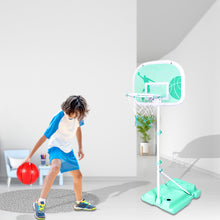 Load image into Gallery viewer, Adjustable Metal HOOP STAND Basketball Set pump Ball Height 210cm