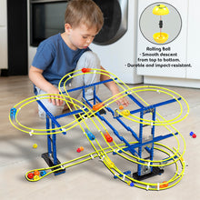 Load image into Gallery viewer, Koolbitz Marble Run266PCS Toy DIY Bricks Block Ball Space, STEM Educational Learning Toy Enhances Creativity with Marble Race Coaster, Problem-Solving & Motor Skills 266PCS Gift for Kids