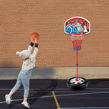Load image into Gallery viewer, Koolbitz Adjustable Junior Basketball Hoop with Ball Portable Basketball Hoop for Kids Teenagers Youth and Adults with Large Base Stand Goals Indoor Outdoor Play