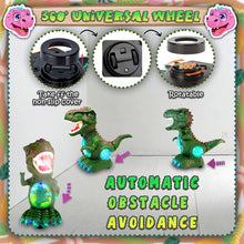 Load image into Gallery viewer, Koolbitz Interactive Dinosaur Toy with Mist Spray, Roar Sound Music, Lights - Multifunctional Moving Dinosaur for Imaginative Play Educational Prehistoric Play Set for Children Ages 3+