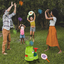 Load image into Gallery viewer, Koolbitz Interactive Flying Disc Launching Game for Kids Fun Outdoor Activity with 8X Disc Launcher and 2X Catch Nets - Safe and Durable Toy for Garden Play, Kids Summer Toy Ages 3+