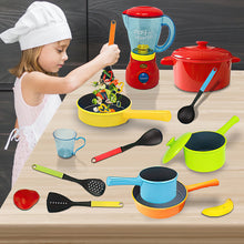 Load image into Gallery viewer, Koolbitz Kitchen Playset Toy Simulation Juicer Blender Set Cooking Pretend Play Set Fruit Food