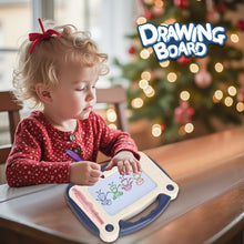 Load image into Gallery viewer, Koolbitz Magnetic Doodle Board Colorful Erasable Sketch Pad for Children, Multi-Color Drawing Tablet with Magnetic Stylus and Slide Eraser, Educational Toy for Toddlers Kids