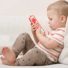 Load image into Gallery viewer, Koolbitz Interactive Musical Rec TV Remote Toy for Toddlers – Educational Multi-Language Learning Toy with Light and Sound Effects – Sensory Toys Perfect for Babies and Toddlers