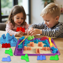 Load image into Gallery viewer, Koolbitz Magic Sand Play Set, Mold Amazing Sand Sculpts 750g with Box Accessories Shape Molds, Fun Gifts Toy for Boys & Girls, Make Your Own Craft Activity for Kids