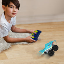 Load image into Gallery viewer, Koolbitz Kids Small Shark Car Toy 360° Rotation Shark Truck Car for Children Friction Powered Vehicle Toy for Boys & Girls Indoor Animal Stunt Car Truck Playset Gift for Toddlers
