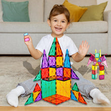 Load image into Gallery viewer, Koolbitz 45pcs Magnetic Building Block for Kids Blocks Magnetic Tiles for Children STEM Magnetic Educational Toy for Boys & Girls Indoor Fun Transparent Blocks Playset Gift for Toddlers