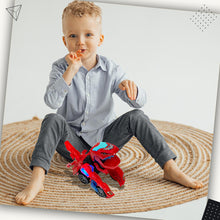 Load image into Gallery viewer, Koolbitz Kids Dinosaur Transforming Car Automatic Transformable Red Dinosaur Car Toy for Children Electric Dinosaur Car Toy for Toddlers Sound and Flashing Lights Fun Indoor Car Toy