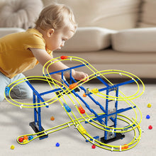 Load image into Gallery viewer, Koolbitz Marble Run266PCS Toy DIY Bricks Block Ball Space, STEM Educational Learning Toy Enhances Creativity with Marble Race Coaster, Problem-Solving & Motor Skills 266PCS Gift for Kids