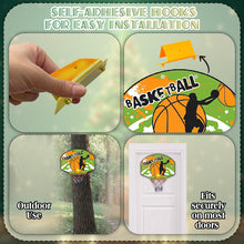 Load image into Gallery viewer, Kids Basketball Hoop with Hard PVC Backboard Pump and Ball Hanger Hook Indoor Outdoor Large Basketball Set with Net Ball and Pump Portable Sport Toys for Kids Basketball Set