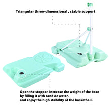 Load image into Gallery viewer, Adjustable Metal HOOP STAND Basketball Set pump Ball Height 210cm