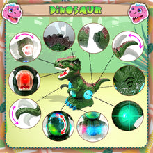 Load image into Gallery viewer, Koolbitz Interactive Dinosaur Toy with Mist Spray, Roar Sound Music, Lights - Multifunctional Moving Dinosaur for Imaginative Play Educational Prehistoric Play Set for Children Ages 3+