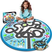 Load image into Gallery viewer, Kids Carpet Playmat Rug Set Playroom Rug, City Pretend Play Toys Baby Toddler Kid Child Educational Ideal for Boys & Girls