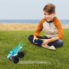 Load image into Gallery viewer, Koolbitz Kids Small Shark Car Toy 360° Rotation Shark Truck Car for Children Friction Powered Vehicle Toy for Boys & Girls Indoor Animal Stunt Car Truck Playset Gift for Toddlers