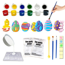 Load image into Gallery viewer, koolbitz Kids Paint Art Set Dinosaur Themed Paint Art Set Dinosaur Egg Arts and Crafts for Children Washable Painting Kit Toys for Boys & Girls 3 4 5 Year Old Toddler Gift