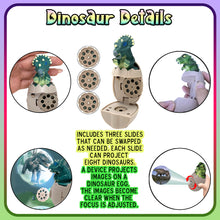 Load image into Gallery viewer, Koolbitz Dinosaur Transporter Car Toy & 3D Dinosaur Egg Projector – Interactive Playset with 12 Dinosaur Figures, Light-Up Projection, Realistic Landscape Accessories – Educational & Imaginative Toy