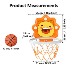 Load image into Gallery viewer, Kids Mini Basketball Hoop Set with Digital Counter, Net Toys Shooting Goal Game, Adjustable Basketball And Pump Sports Games Basketball Toys For Kids 3-12 Year