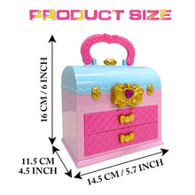 Load image into Gallery viewer, Koolbitz Kids Real Makeup Set Washable Makeup Beauty Set, Real Makeup Kit Washable Girls & Role Play Make Up Se Little Princess, Cosmetic Play Kit with Carry Case, Gifts Box, 3/4/5 + years