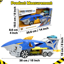 Load image into Gallery viewer, Koolbitz Kids Shark Truck Toy Big Shark Truck Car Toy for Children Includes 2 mini Cars Educational Learning Toy Set for Boys & Girls Gift for Toddlers
