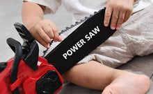 Load image into Gallery viewer, Construction Tool Electric Chain Saw Toy Play Set Rotating Chain, Realistic Sounds & Pretend Construction Garden Yardwork, Outdoor Preschool Lawn Toy Gift for Toddler, Red Colour