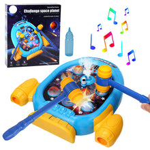 Load image into Gallery viewer, Koolbitz Interactive Spaceship Game Machine - Electric Arcade with Music, Lights & Water Effects - Fun Educational Toy for Kids, Includes 2 Hammers & Water Dropper