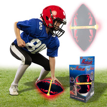 Load image into Gallery viewer, Koolbitz Illuminated LED Soft Foam Rugby Ball - Night Glow Sports Equipment, Compact and Portable Light-Up Rugby for Safe and Fun Indoor & Outdoor Play, for Kids