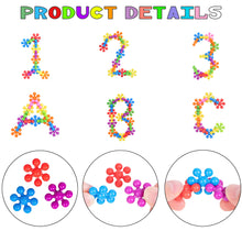 Load image into Gallery viewer, Koolbitz 600 Pcs STEM Building Toys 3D Construction Learning Stacking Toy for Kids Educational Building Blocks for Toddlers Preschool Educational Interlocking Disc Gift