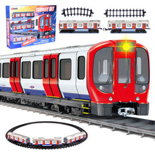 Load image into Gallery viewer, Koolbitz Electric Metro Train Set for Kids Interactive Train Toy with Realistic Lights & Sounds, With Track & Traffic Signs, Inspired by London Underground, Gift For Children Ages 3+