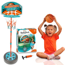 Load image into Gallery viewer, Koolbitz Junior Basketball Hoop with Ball, Pump Portable Basketball Hoop for Kids Teenagers Youth and Adults with Large Base Stand Goals Indoor Outdoor Play