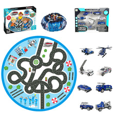 Load image into Gallery viewer, Kids 2 in 1 Carpet Playmat Rug & Rescue Vehicle Set Play Room Rug, City Pretend Play Cars and Toys Baby Toddler Kid Child Educational Ideal for Boys & Girls