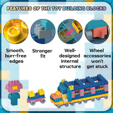 Load image into Gallery viewer, Koolbitz 150PCS Colorful STEM Building blocks set Perfect Stocking Filler Creativity and Learning with Ideal Preschool Construction Educational Block Tiles Stronger 150 pcs Gift for Children