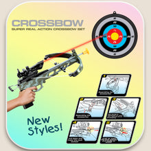 Load image into Gallery viewer, Kids Archery Bow and Arrows Toy Set with Target, Kids Practice Cross Bow, Girls, Boys Toy Archery Set Fun Sport Game with 3 Durable Suction Cup Arrows Perfect for Indoor or Outdoor Games