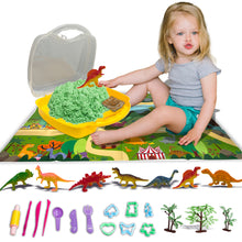 Load image into Gallery viewer, Koolbitz Kids Space Sand Set Creative Educational Activity Sand Toy Set for Children Durable Box & Accessories Shape Molds Sand Playset Toddlers Craft Fun Toy Gift