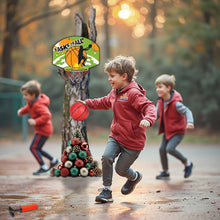 Load image into Gallery viewer, Kids Basketball Hoop with Hard PVC Backboard Pump and Ball Hanger Hook Indoor Outdoor Large Basketball Set with Net Ball and Pump Portable Sport Toys for Kids Basketball Set