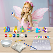 Load image into Gallery viewer, koolbitz Kids Paint Art Set Dinosaur Themed Paint Art Set Dinosaur Egg Arts and Crafts for Children Washable Painting Kit Toys for Boys & Girls 3 4 5 Year Old Toddler Gift