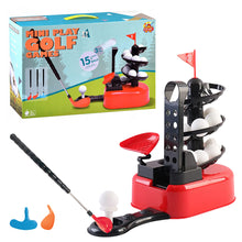 Load image into Gallery viewer, Koolbitz 29 Pcs Kids Golf Set with 15 Golf Balls & Adjustable Clubs Kids Golf Set 3-5 Equipment Indoor Outdoor Junior Golf Clubs Set for Kids, Garden Golf Toys