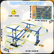 Load image into Gallery viewer, Koolbitz Marble Run266PCS Toy DIY Bricks Block Ball Space, STEM Educational Learning Toy Enhances Creativity with Marble Race Coaster, Problem-Solving & Motor Skills 266PCS Gift for Kids