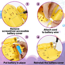 Load image into Gallery viewer, Kids Yellow Motorboat Toy Remote Control Motorboat with Spray Playset for Children Swimming Pool Boat for Boys & Girls Outdoor Water Fun Play Motorboat Toddlers Gift